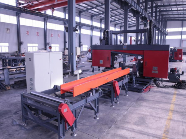 CNC beam drilling sawing machine