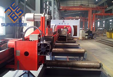 CNC beam drilling sawing machine